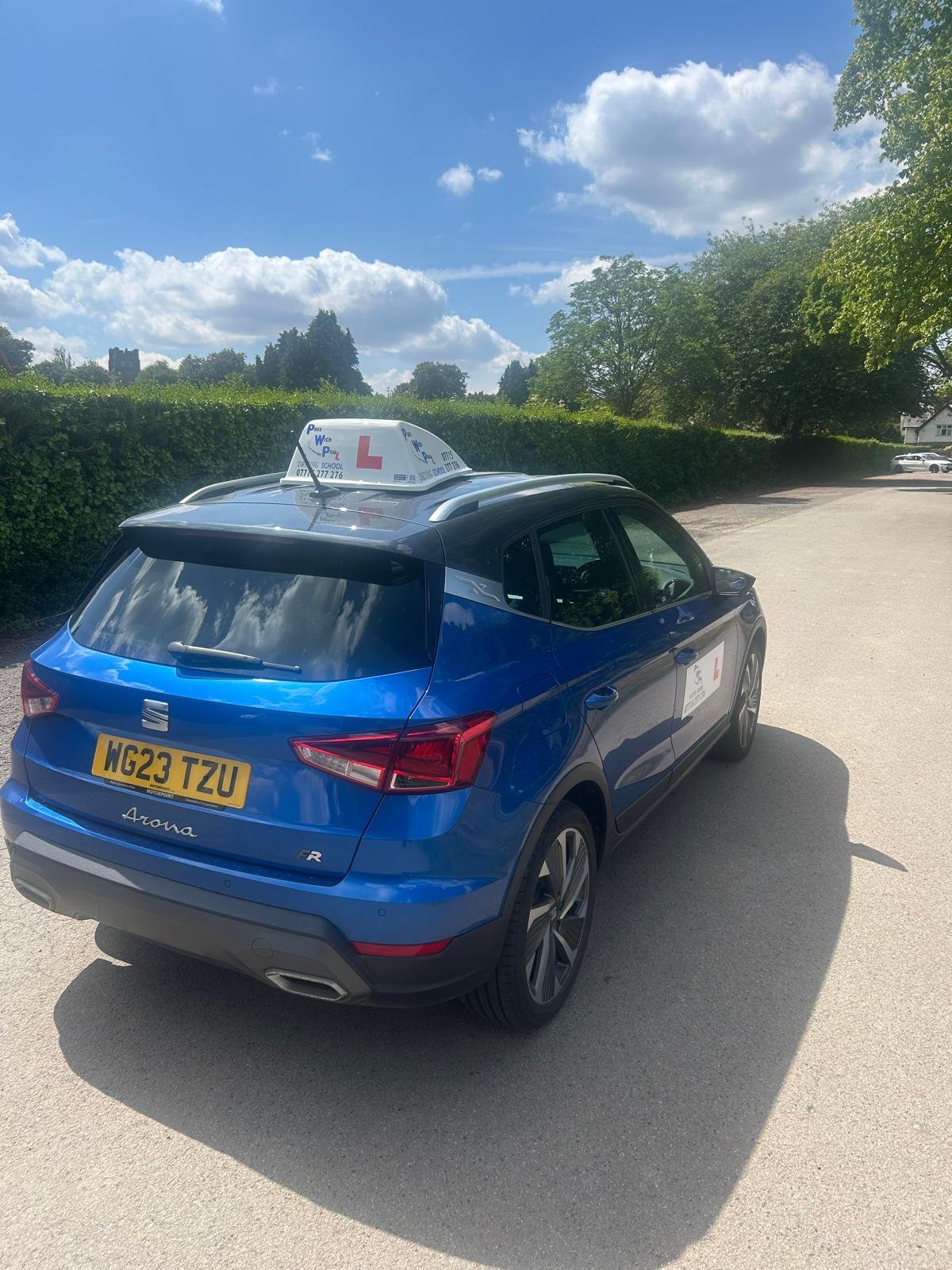 PWP Driving School car in West Bridgford
